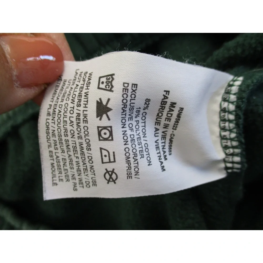 Jordan Sweatpants Mens XL Green Relaxed Fit Jumpman Logo Embroidered Fleece